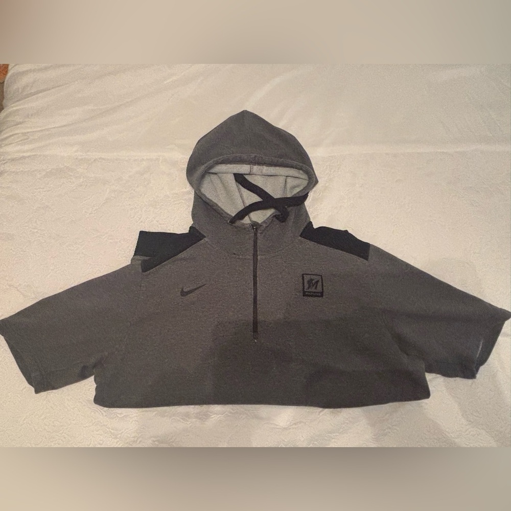 Nike Miami Marlins Hoodie half zip